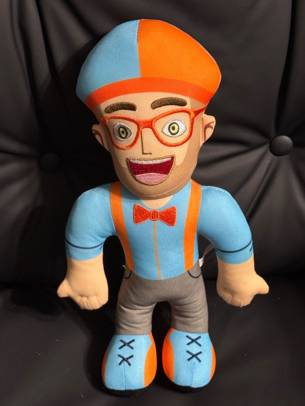 Blippi Plush Toy Stuffed Doll Blue Orange Kids Character